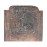 Plaque de cheminée en fonte - Moinat - Plaques de cheminée