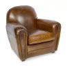 Leather armchair - Moinat - Armchairs