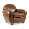 Club Paquebot armchair in cowhide leather. Seat height : … - Moinat - Armchairs