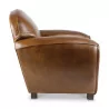 Club Paquebot armchair in cowhide leather. Seat height : … - Moinat - Armchairs