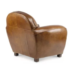 Club Paquebot armchair in cowhide leather. Seat height : …