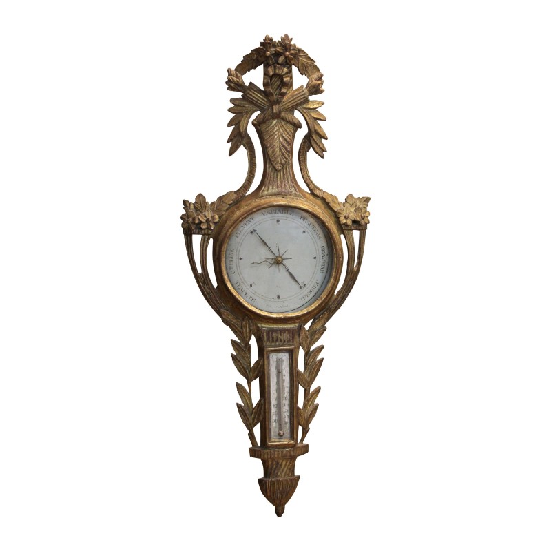 Barometer. Late 18th century. - Moinat - Wall decoration, Hanging consoles Barometer. Late 18th century. - Moinat - Wall decoration, Hanging consoles