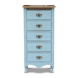 Chiffonnier couleur bleu clair
