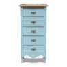 Chiffonnier couleur bleu clair - Moinat - Commodes, Chiffonniers, Semainiers