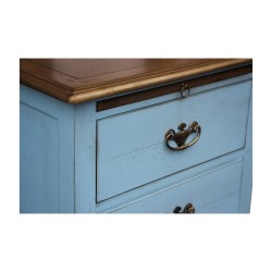 Chiffonnier couleur bleu clair