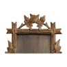 carved wooden frame decorated with vine leaves. Brianz… - Moinat - Picture frames