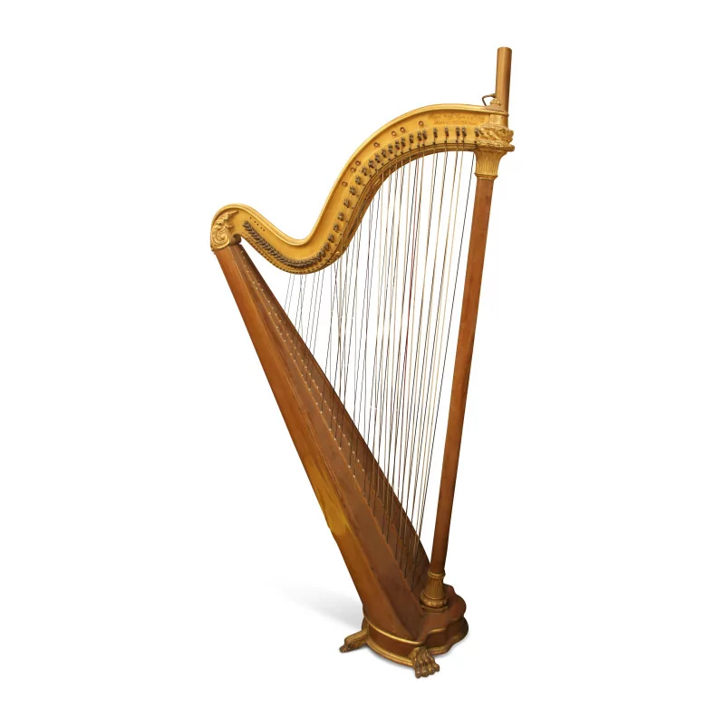Harfe, Musikinstrument - Moinat - Spieltruhen, Instrumente