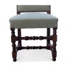 Louis XIII chair in patinated walnut, upholstered in horsehair and … - Moinat - Chairs