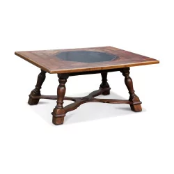 Valais table with slate on the 18th century and …
