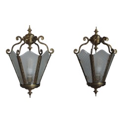 Paire d’appliques murales