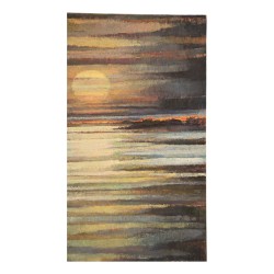 Modern painting representing the full moon above a …