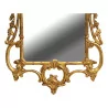 Miroir Louis XV avec cadre en bois doré. - Moinat - Glaces, Miroirs