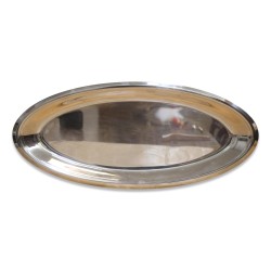 Royal France silver plated fish dish.