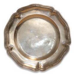 Old Millet silver-plated vegetable dish.