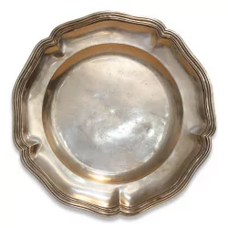 Old Millet silver-plated vegetable dish.