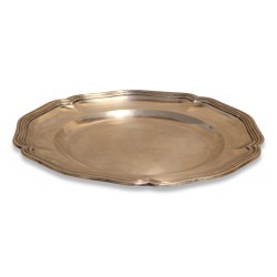 Old Millet silver-plated vegetable dish.