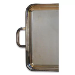 Béard silver metal tray in new condition.