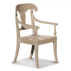 Directoire-Stuhl aus Walnussholz