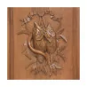 Pair of carved wooden hunting panels. Brienz, Switzerland. - Moinat - Decorating accessories