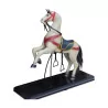 Small carousel horse in painted wood. - Moinat - Decorating accessories