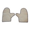 Paire de gants de nettoyage pour argent - Moinat - Accessoires de décoration