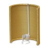 Small golden clip-on lampshade. - Moinat - Lampshade