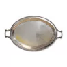 Used silver metal dish. - Moinat - Silverware