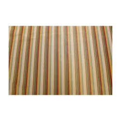 ANTOINETTE stripe fabric, color 4430. 100% silk.