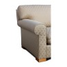 Stoff Droguet WATTEAU, Farbe 2022. 67 % Baumwolle und 33 % Seide. - Moinat - Sofas, Couchs