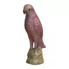 pink porcelain parrot. - Moinat - Decorating accessories