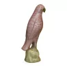 pink porcelain parrot. - Moinat - Decorating accessories