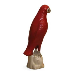 红瓷鹦鹉。