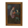 Tableau  d une mère et son enfant - Moinat - Tableaux - Divers