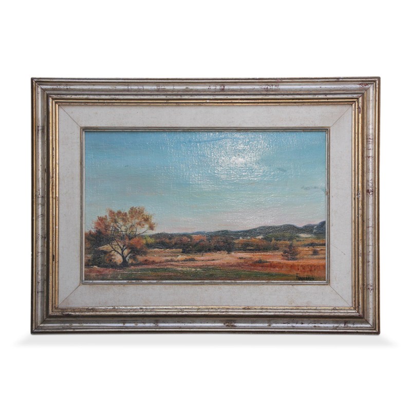 Oil painting on canvas Gordes - Moinat - Painting - Landscape Oil painting on canvas Gordes - Moinat - Painting - Landscape