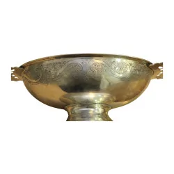 чашка из серебра 800. Германия, около 1850 г. Вес 312 грамм.