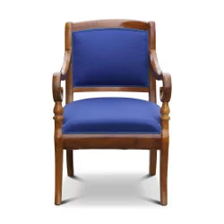 个路易·菲利普胡桃木座椅