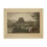 Landscape engraving. “SALZBURG”. - Moinat - Prints, Reproductions