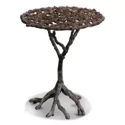Roots cast iron table. France.