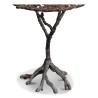 Roots cast iron table. France. - Moinat - End tables, Bouillotte tables, Bedside tables, Pedestal tables