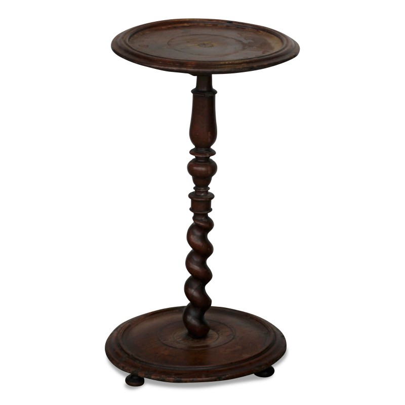 Louis XIII stand in walnut. 18th century. - Moinat - End tables, Bouillotte tables, Bedside tables, Pedestal tables Louis XIII stand in walnut. 18th century. - Moinat - End tables, Bouillotte tables, Bedside tables, Pedestal tables