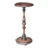 Pair of Louis XIII walnut stands. 18th century. - Moinat - End tables, Bouillotte tables, Bedside tables, Pedestal tables