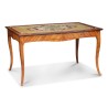 Flacher Louis XV-Schreibtisch aus Holz - Moinat - Schreibtische