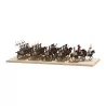 Plate of toy soldiers DRAGONS HORSE-LIGHT including 3 … - Moinat - Decorating accessories
