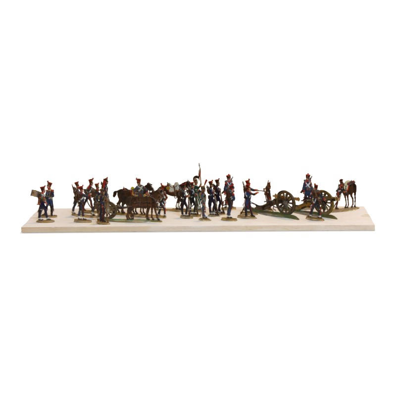 Plate of toy soldiers FIELD ARTILLERY IN COMBAT 2 … - Moinat - Decorating accessories Plate of toy soldiers FIELD ARTILLERY IN COMBAT 2 … - Moinat - Decorating accessories