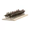 Plate of toy soldiers LOAD OF 21 CUIRASSIERS. - Moinat - Decorating accessories