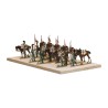 Plaque de soldats de plomb DRAGONS CHEVAU-LÉGERS AU REPOS 9 … - Moinat - Accessoires de décoration