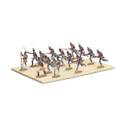 Set of 14 toy soldiers.