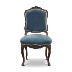 Набор из 4 стульев Людовика XV Наполеона III, покрытых …