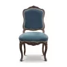 Set of 4 Louis XV Napoleon III chairs covered with … - Moinat - Chairs