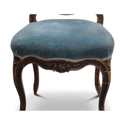 Satz von 4 Stühlen Louis XV Napoleon III mit …